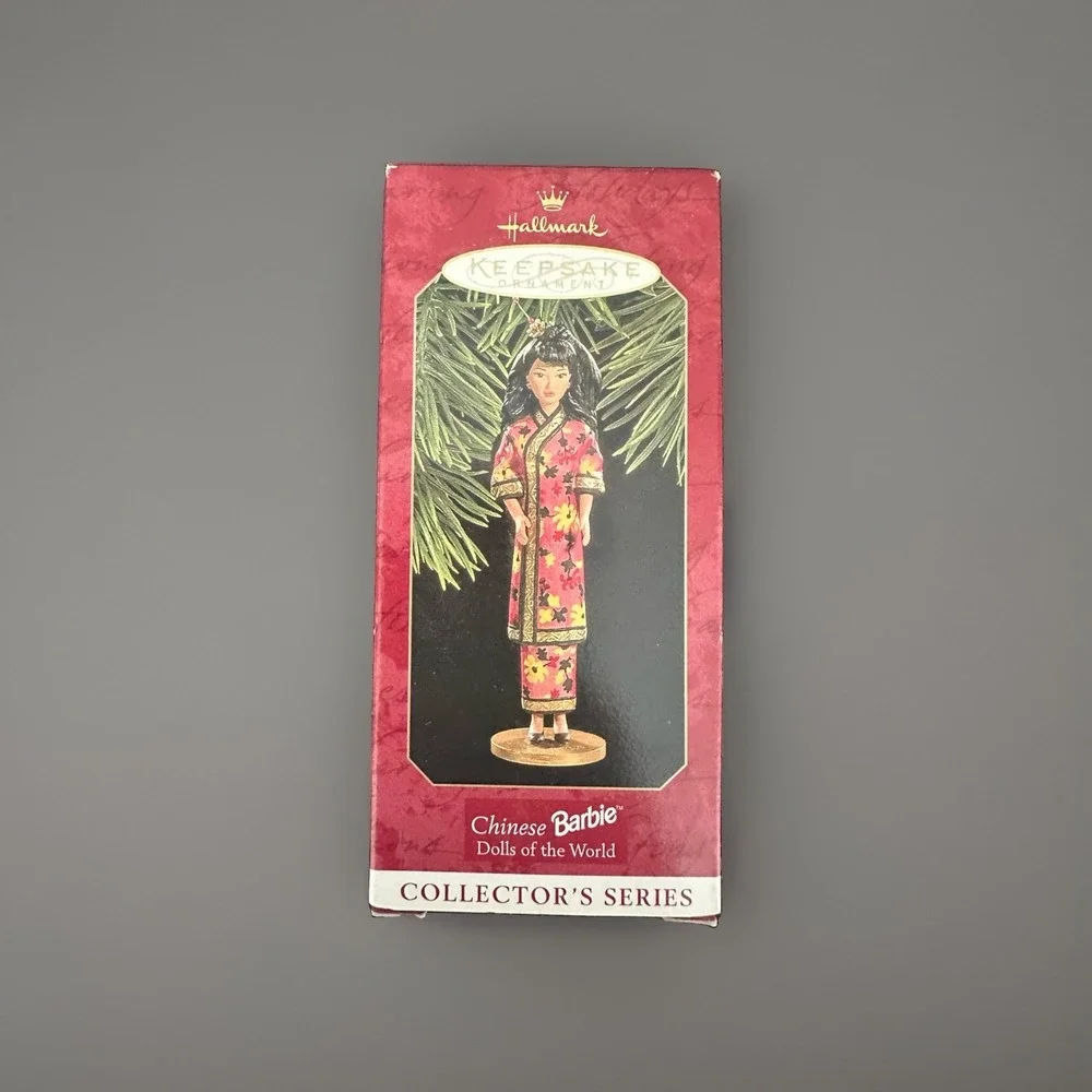 NEW Hallmark Keepsake Christmas Ornament Chinese Barbie 1997